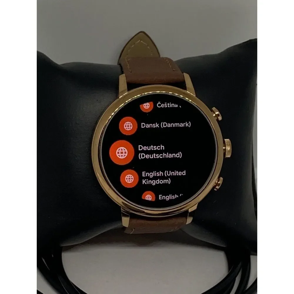 Fossil Gen 4 Authentic Digital Dial Smart Watch Custom Band FTW6020 NP18